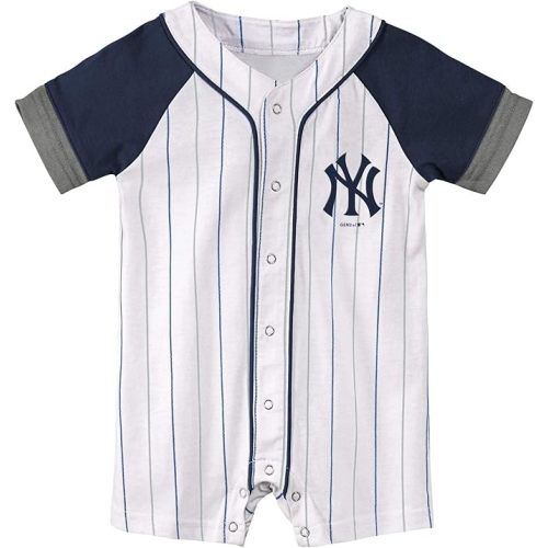 Outerstuff MLB Unisex-Baby Newborn & Infants 0-24 Months Little Slugger Creeper Bodysuit Romper