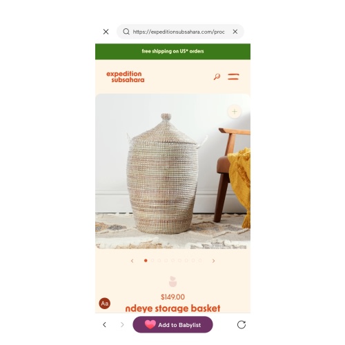 Ndeye Storage Basket