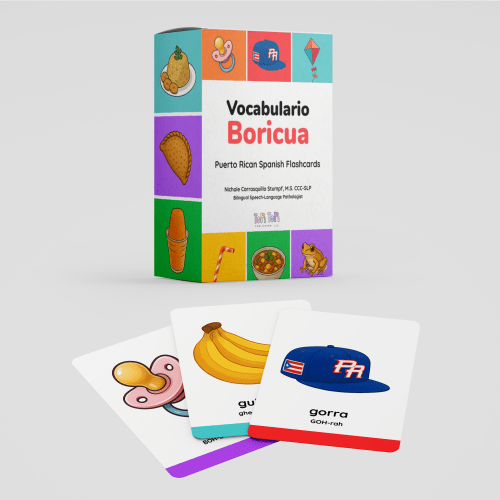 PRE-ORDER Vocabulario Boricua Flashcards