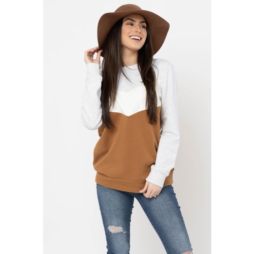 Sweetheart Nursing Sweatshirt - Camel – Nursing Queen