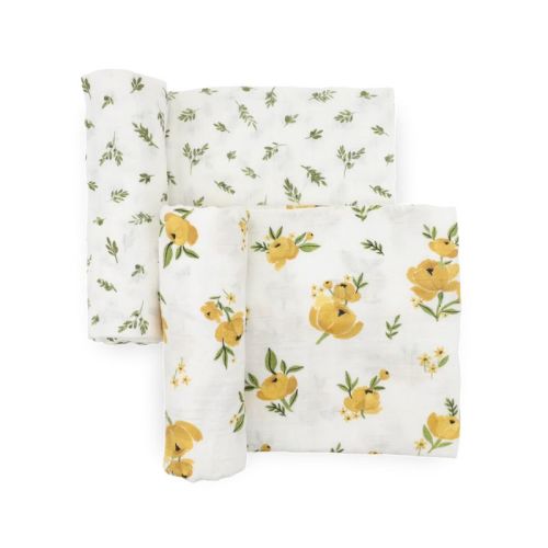 Organic Cotton Muslin Swaddle Blanket - 2 Pack | Snuggle Bugz | Canada's Baby Store