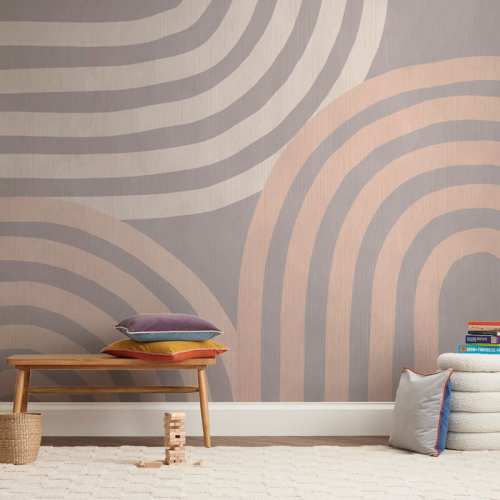 Rainbow Connection Children's Wall Mural by Dominique Vari