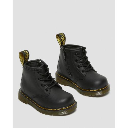 Infant 1460 Softy T Leather Lace Up Boots in Black | Dr. Martens