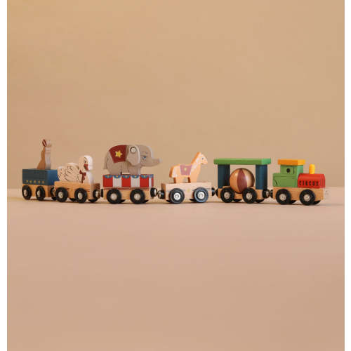 Konges Sloejd Wooden Animal Train