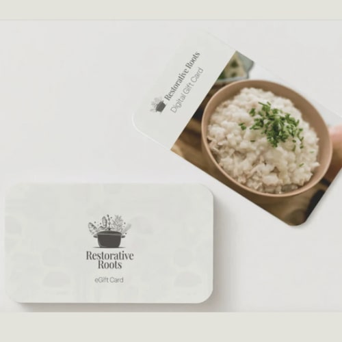 Healing Meal Gift Cards for Postpartum Recovery Support