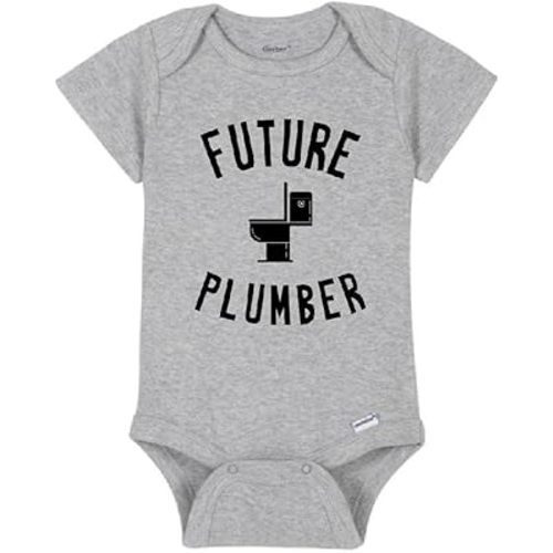 Future Plumber Baby Bodysuit Onesie
