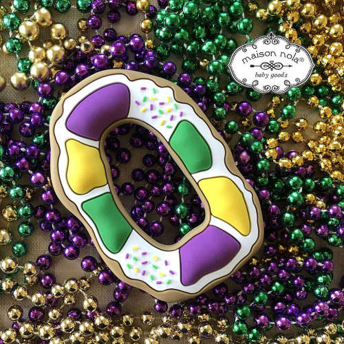 Maison Nola King Cake Teether