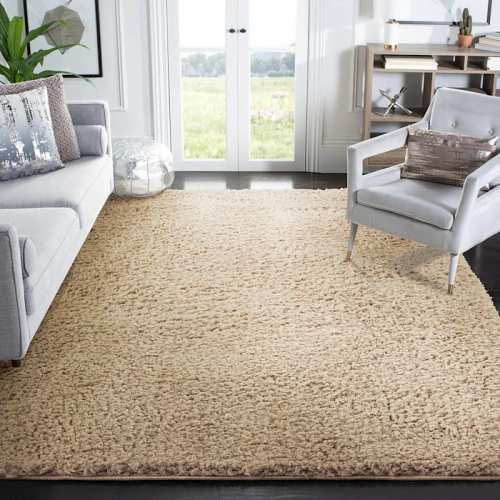 Kodiak Neutral Shag Area Rug | At Home