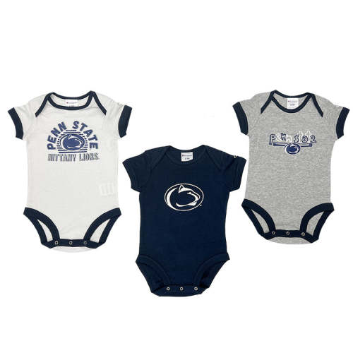 Champion Infant 3-Pack Onesies | Lion's Pride