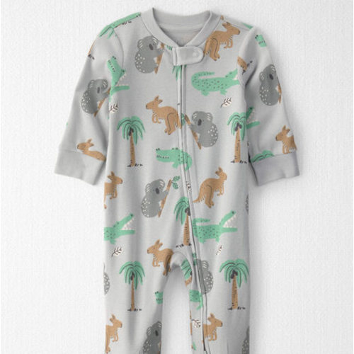 Baby Organic Cotton Sleep & Play Pajama in Aussie Friends - Little Planet | Carter's