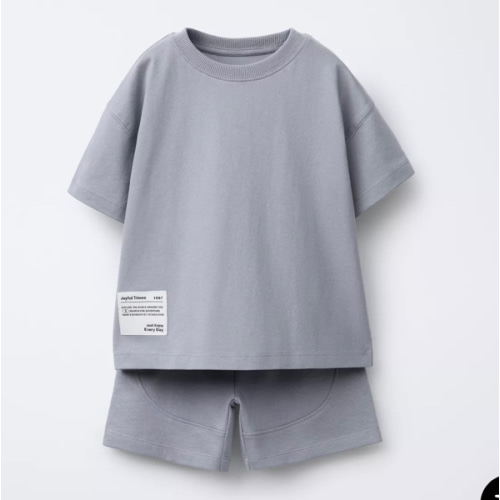 JOGGING SET WITH LABEL - Light gray | ZARA United States