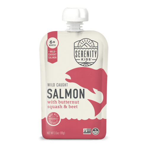 Wild Caught Salmon with Organic Butternut Squash & Beet (12 count)