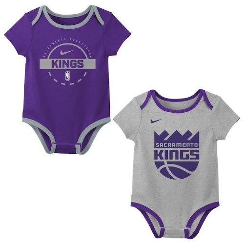 Infant & Newborn Sacramento Kings Nike Two-Piece Bodysuit Set