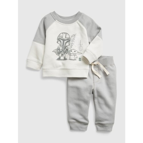 babyGap | Star Wars™ Graphic Outfit Set in carls stone