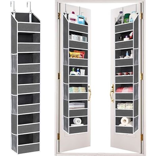 1 Pack Over the Door Organizer 7 Tiers, Baby Organizers and Storage, Weight Capacity of 50 lbs for Back of Door Organizers,Door Hanging Organizer for Closet,Diaper Organizer,Toy Storage