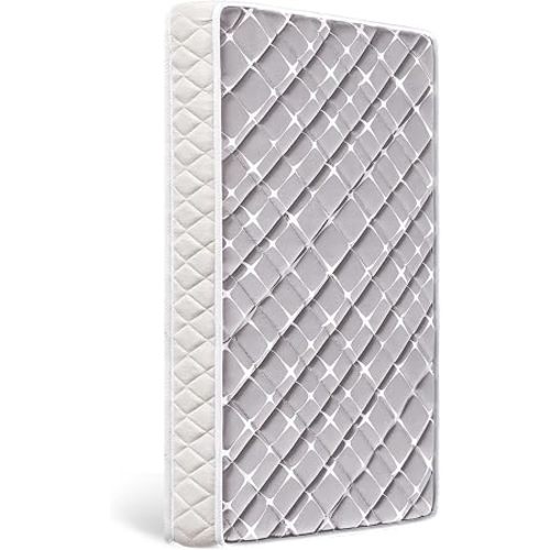 Premium Hypoallergenic Baby Crib Mattress and Toddler Mattress - 52" x 27.6" x 5" - Breathable - Firm Soft - Fits Standard Cribs and Toddler Beds