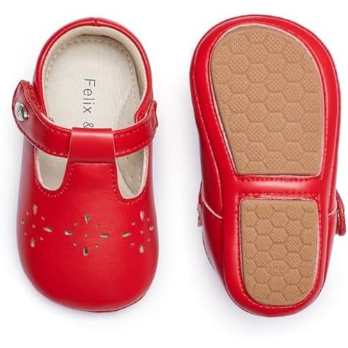 Soft Sole Baby Dress Shoes - Infant Baby Walking Shoes Moccasinss Rubber Sole Crib Shoes