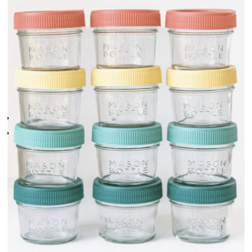 Breastmilk Storage Jar Set – Mason Bottle