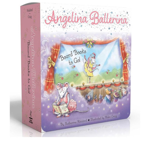 Angelina Ballerina Board Books to Go! (Boxed Set): Center Stage; Big Dreams!; Angelina Ballerina by the Sea