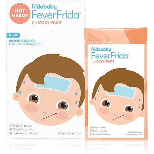 Frida Baby Cool Pads for Kids Fever discomfort by fridababy, 5 Count