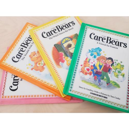 Restocked - Titles added - YOU CHOOSE Care Bears Books! The Trouble with Timothy, Being Brave Best, Friend for Frances, Parker Brothers