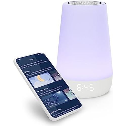 Amazon.com: Hatch Rest Baby Sound Machine, Night Light | 2nd Gen | Sleep Trainer, Time-to-Rise Alarm Clock, White Noise Soother, Music & Stories for Nursery, Toddler & Kids Bedroom (Wi-Fi) : Baby
