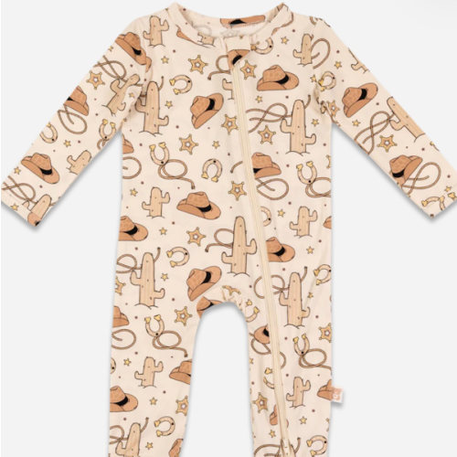 Zippered Romper (Western Wonders) – Snuggle & Slumber
