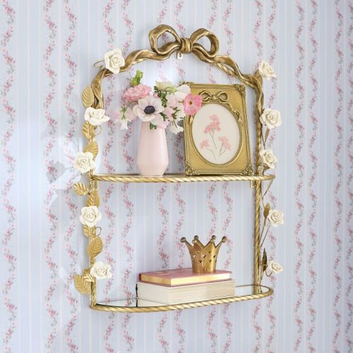 LoveShackFancy Bouquet 2-Tier Bookcase (24.5"x26.5")