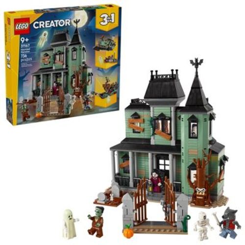 LEGO Creator 3 in 1 Haunted Mansion Building Toy 31167