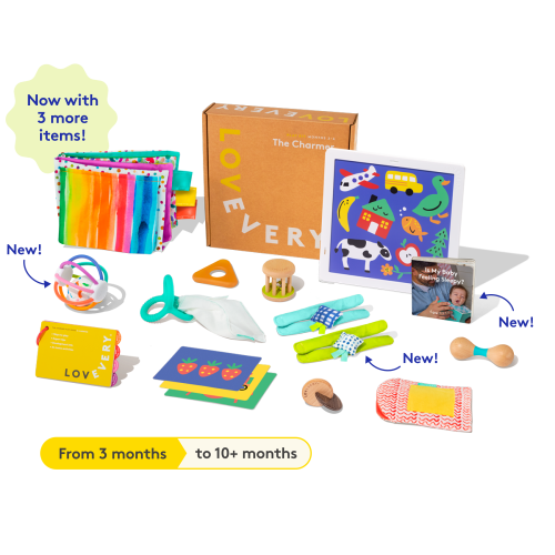 The Charmer Play Kit | 3- to 4-Month-Old Baby Toys | Lovevery