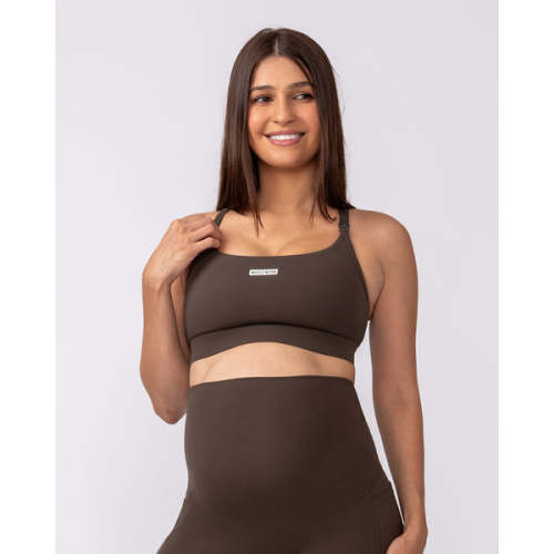 Maternity Aura Bra - Deep Brown