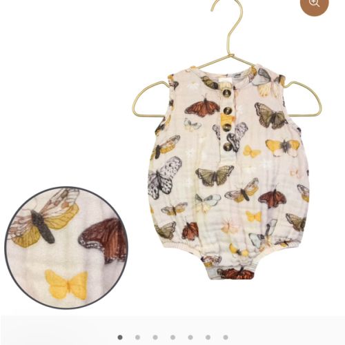 Cloud Muslin™ Bubble Romper - Amelia