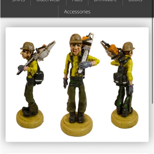 Knuckle Dragger Statue — Wildland Firefighter Foundation