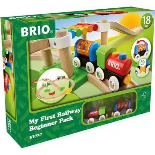 BRIO World Train Set My First Railway Beginner Pack