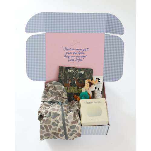 Boys Gone Hunting Newborn Baby Gift Box