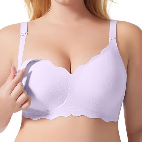 Nursing Bras for Breastfeeding Bras for Women Seamless Comfort Maternity Support Wireless Pregnancy Sleep Bralette