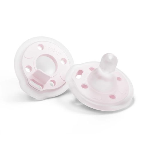 babypace breast-like pacifier 2-set - seashell | mōmi
