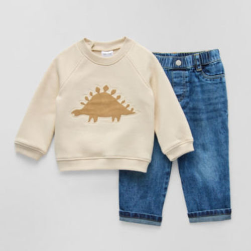 Okie Dokie Baby Boys 2-pc. Pant Set