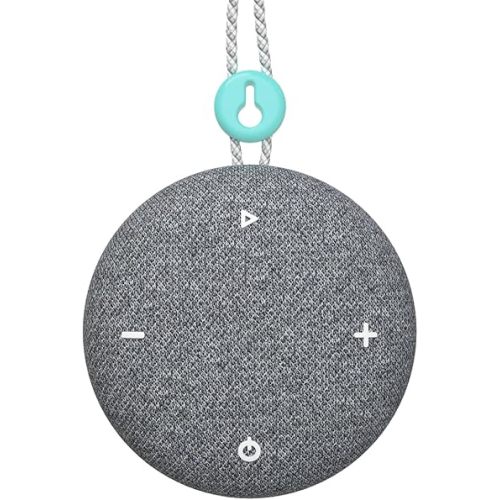 SNOOZ Go 2 Portable White Noise Sound Machine |12 Soothing Sounds | 3-in-1 Bluetooth Speaker & Night Light | Rechargeable Travel Sleep Aid for Adults, Kids | Baby Registry | Bedroom Essential