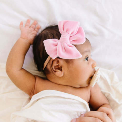 Velvet - Petal Bow Headband – Lou Lou & Company