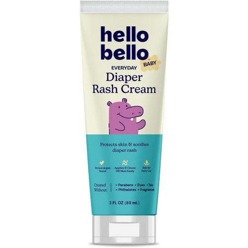 Hello Bello Everyday Diaper Rash Cream, 3oz