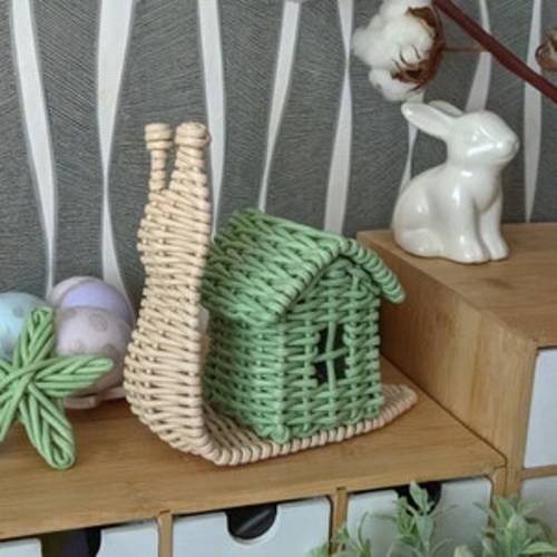 Etsy Wicker Snail House