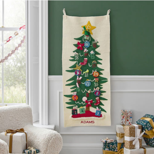 Rifle Paper Co. Felt Christmas Tree Advent Calendar