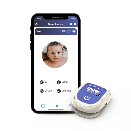 Pico 2 Child-Care Aid | Connect to App Or Use As Standalone Device | Tracks Movement Activity, Sleep Patterns