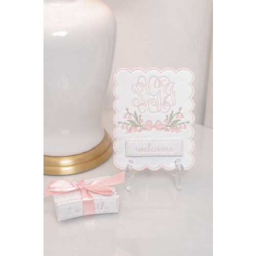 Personalized Baby Milestone Cards Embroidered Bell Flower Milestone Set Monthly Baby Milestone Cards Newborn Photo Props Baby Shower Gift