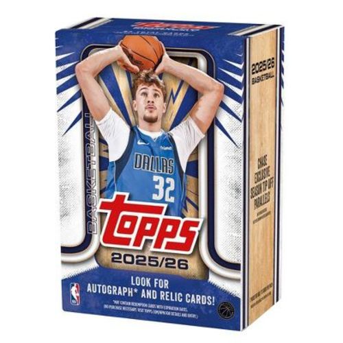 2025-2026 Topps NBA Basketball Trading Card Value Box