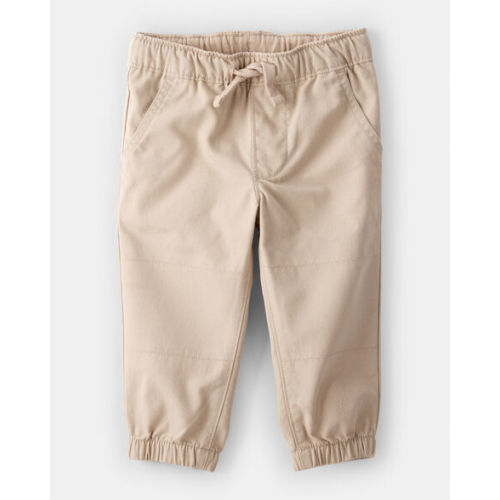 Baby Boy  Cotton Everyday Pull-On Jogger - Khaki - Carter's | Carter's