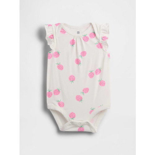 Baby First Favorites Flutter-Sleeve Bodysuit