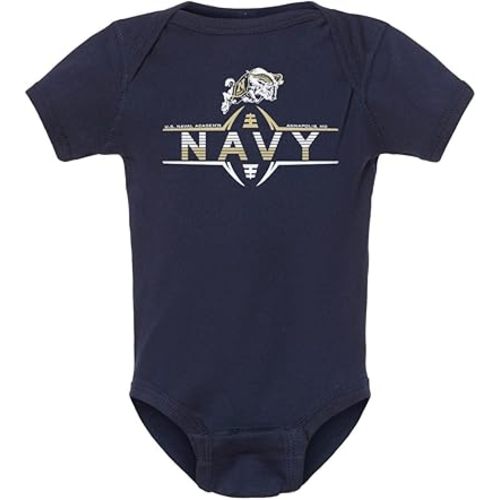 United States Naval Academy Midshipmen Baby Clothes | Infant Romper