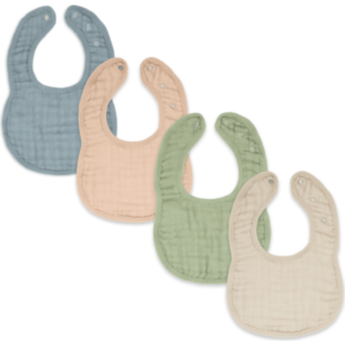 Muslin Bibs - Pack of 4